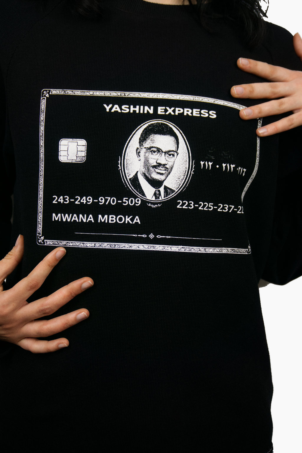 T-shirt Waffle manches longues LUMUMBA
