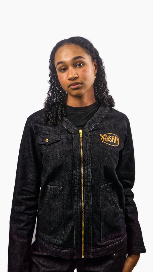 Veste Denim noire