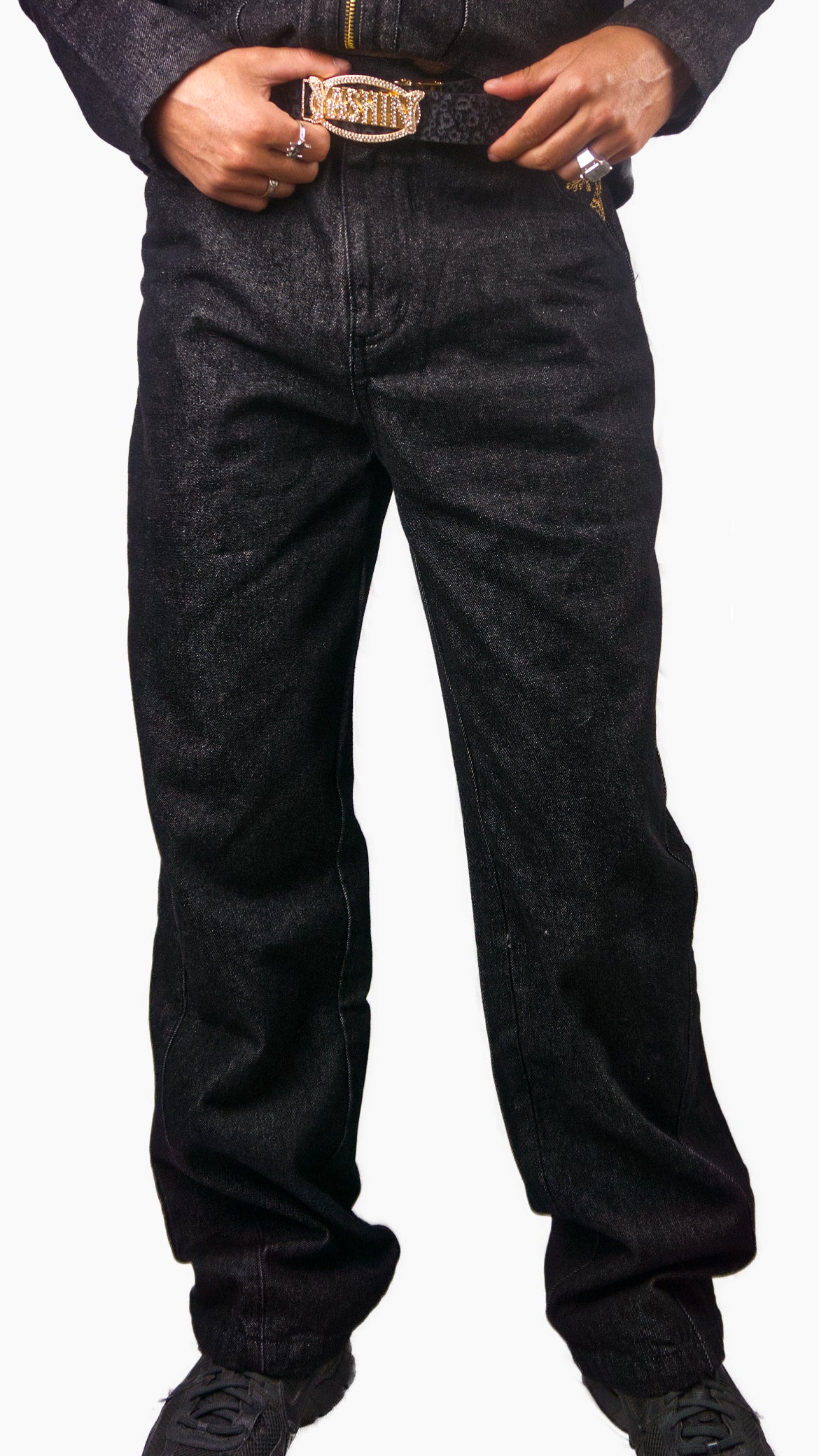 Pantalon Denim noir