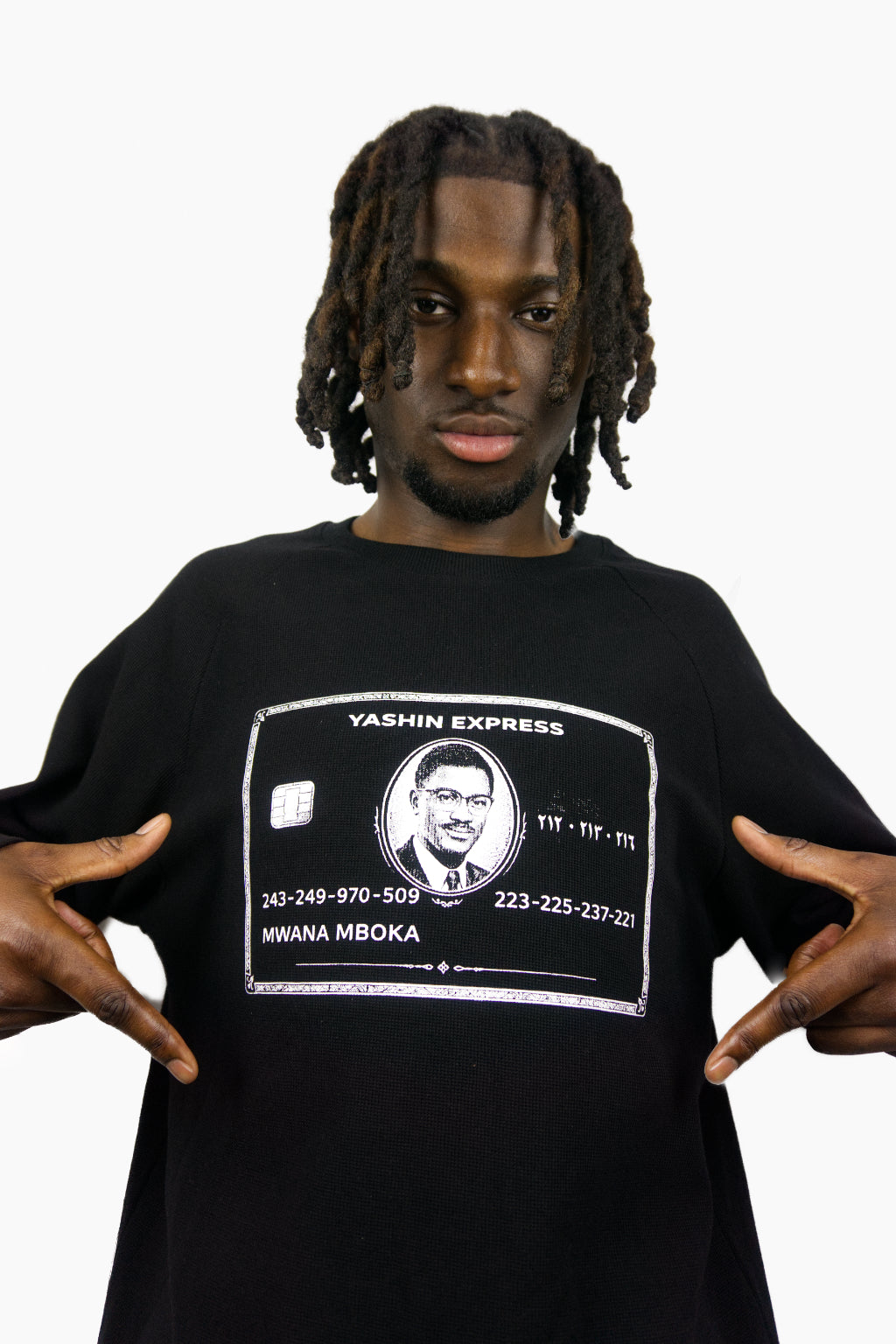 T-shirt Waffle manches longues LUMUMBA